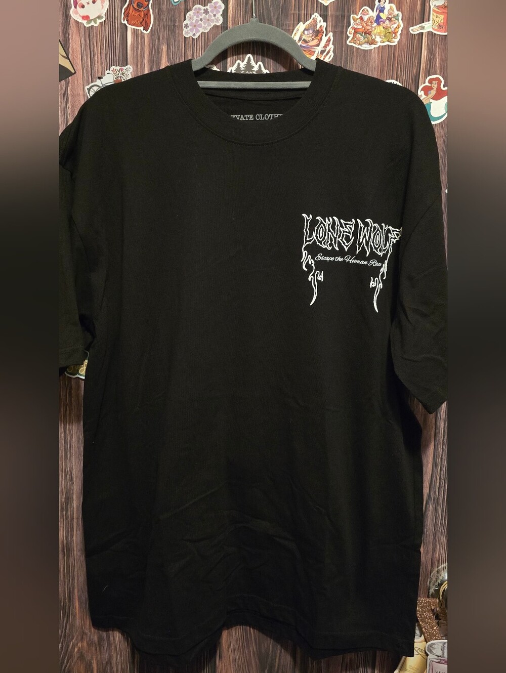Elevate Black Graphic Tee - Men's Crew Neck Shirt